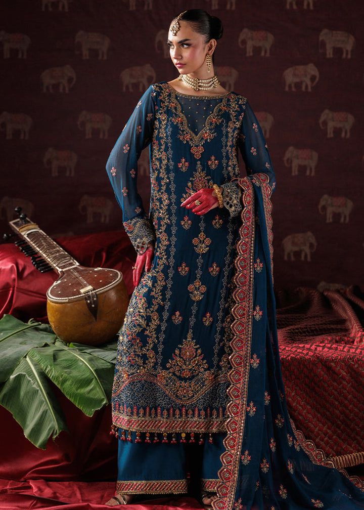 Buy Now Panache Luxury Chiffon '25 by Saad Shaikh | D-04 Online in US, UK, Canada, France, Italy, Germany, Sweden, Greece, Ireland, UAE & Worldwide at Empress.