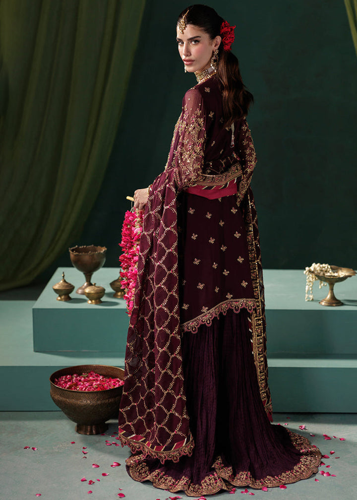 Buy Now Panache Luxury Chiffon '25 by Saad Shaikh | D-06 Online in US, UK, Canada, France, Italy, Germany, Sweden, Greece, Ireland, UAE & Worldwide at Empress.