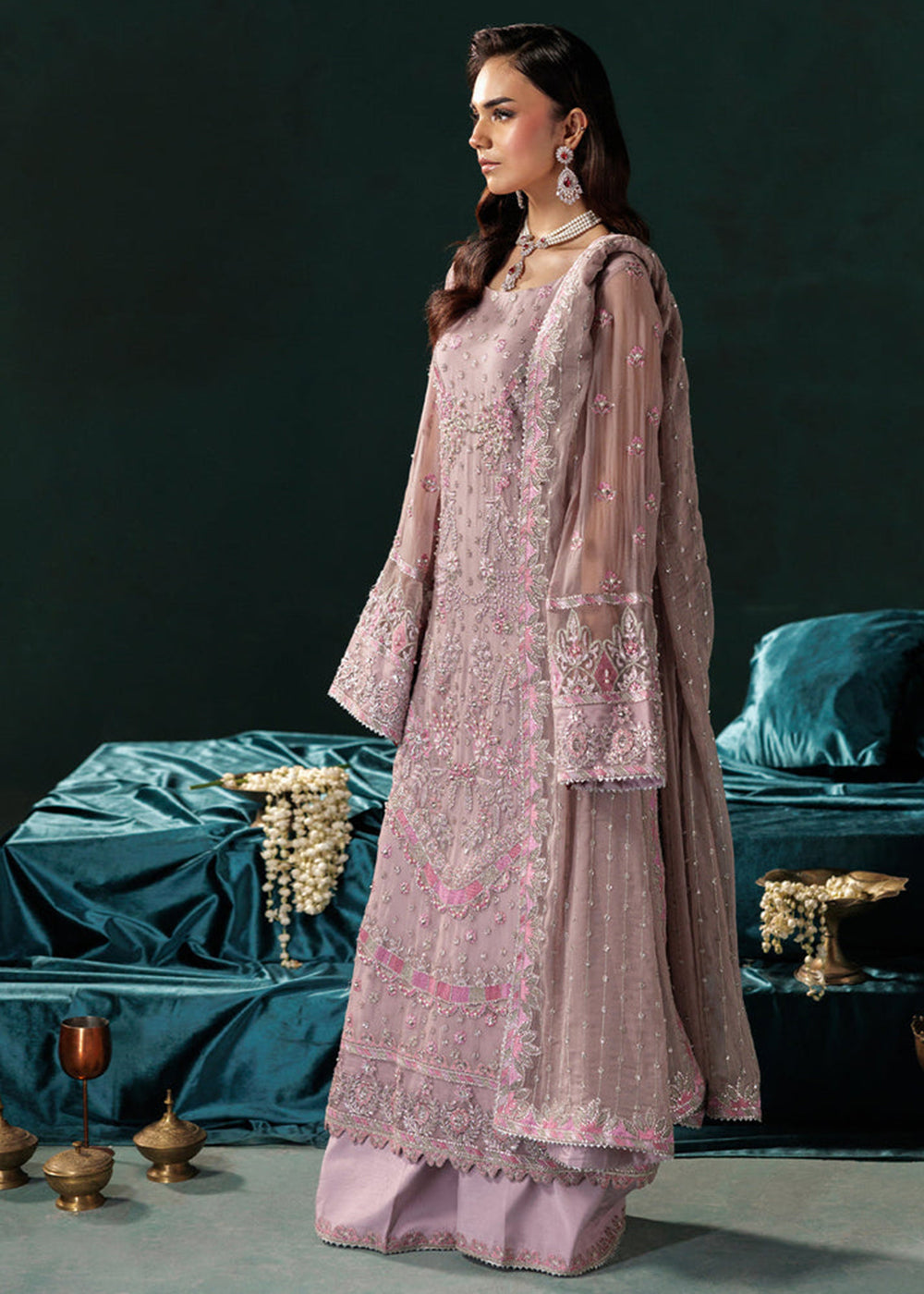 Buy Now Panache Luxury Chiffon '25 by Saad Shaikh | D-07 Online in US, UK, Canada, France, Italy, Germany, Sweden, Greece, Ireland, UAE & Worldwide at Empress.