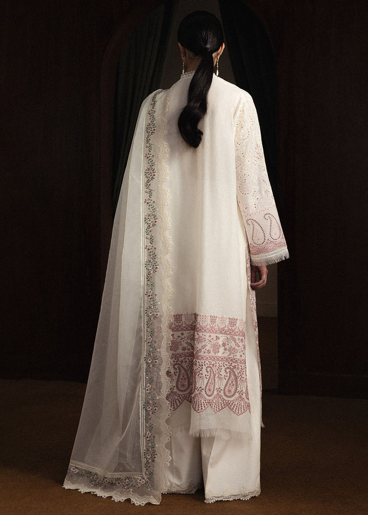 Buy Now Satori Luxury Lawn '26 by Zara Shahjahan | Hoshimi-D12 Online in US, UK, Canada, France, Italy, Germany, Greece, Sweden, Africa & Worldwide at Empress.