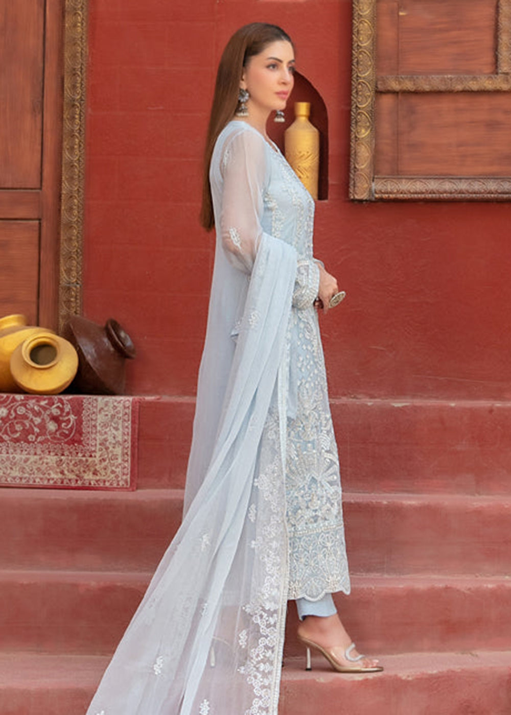 Buy Now Eunoia Fancy Chiffon '25 by Tawakkal Fabrics | D - 1910 Online in US, UK, Canada, Germany, Italy, Austria, France, UAE & Worldwide at Empress Clothing.