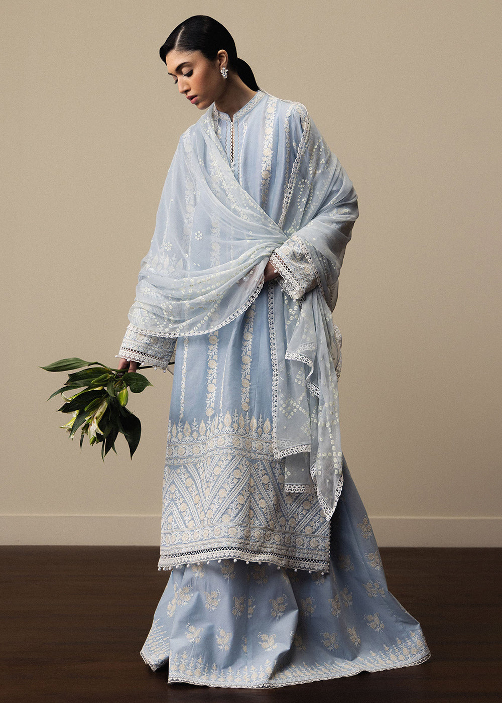 Buy Now Satori Luxury Lawn '26 by Zara Shahjahan | Aoyomi-D1 Online in US, UK, Canada, France, Italy, Germany, Greece, Sweden, Africa & Worldwide at Empress.