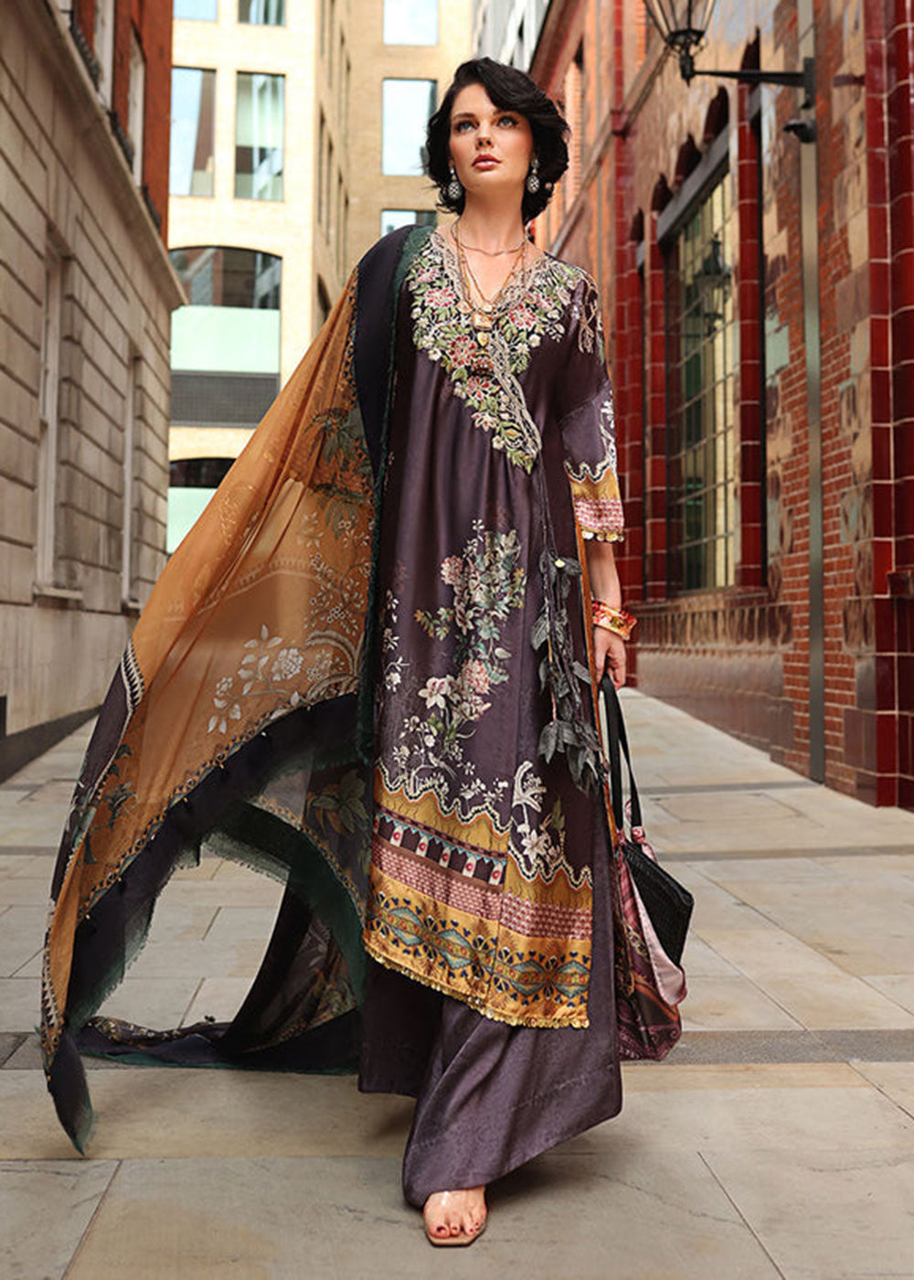 Buy Now Silk Collection 2023 by Sobia Nazir | D01 Online in USA, UK, Canada & Worldwide at Empress Clothing. 