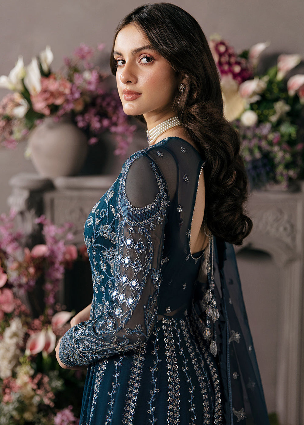 afrozeh blue dress AYZEL BY AFROZEH | Blue Women Dress