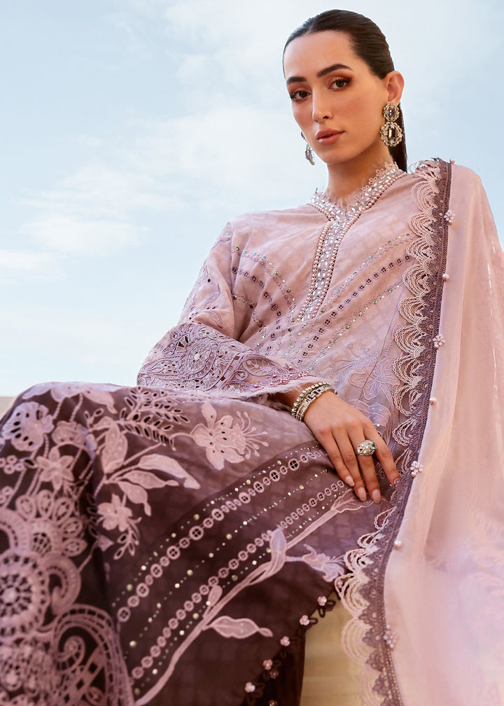 Buy Now Premium Luxury Lawn '26 by Maria B | D-2601B Online in US, UK, Canada, France, Italy, Germany, Greece, Sweden, UAE, Africa & Worldwide at Empress.