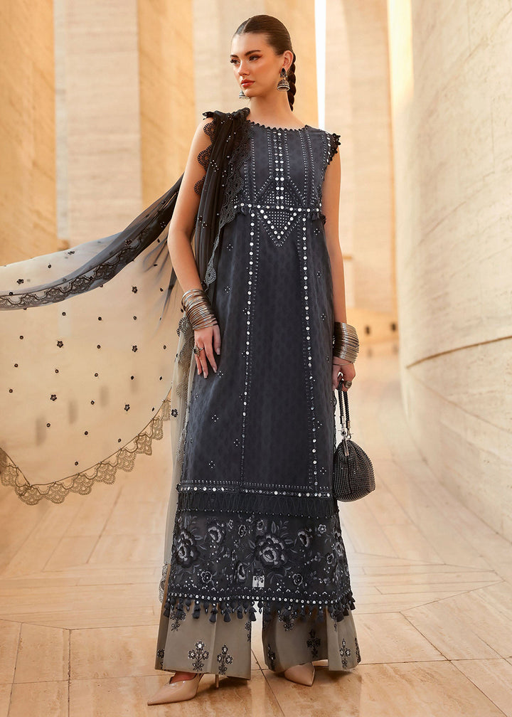 Buy Now Premium Luxury Lawn '26 by Maria B | D-2602B Online in US, UK, Canada, France, Italy, Germany, Greece, Sweden, UAE, Africa & Worldwide at Empress.