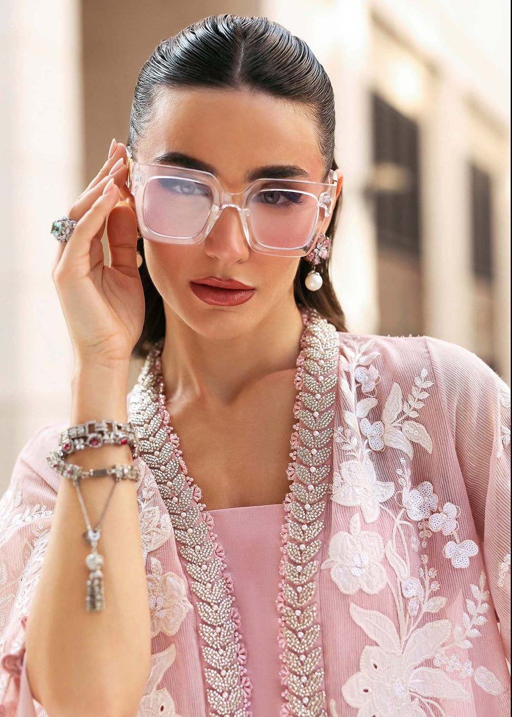 Buy Now Premium Luxury Lawn '26 by Maria B | D-2603A Online in US, UK, Canada, France, Italy, Germany, Greece, Sweden, UAE, Africa & Worldwide at Empress.