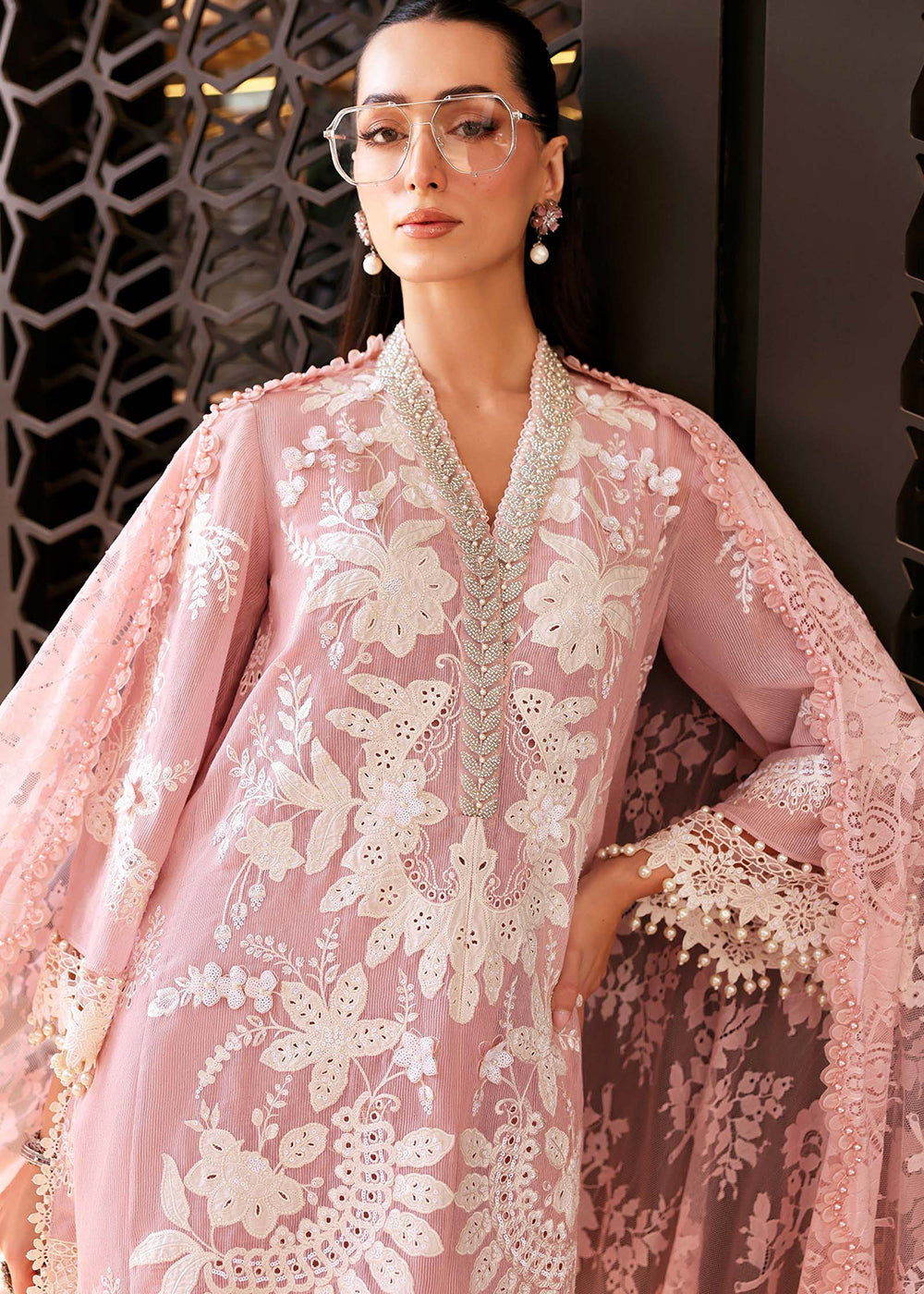 Buy Now Premium Luxury Lawn '26 by Maria B | D-2603A Online in US, UK, Canada, France, Italy, Germany, Greece, Sweden, UAE, Africa & Worldwide at Empress.