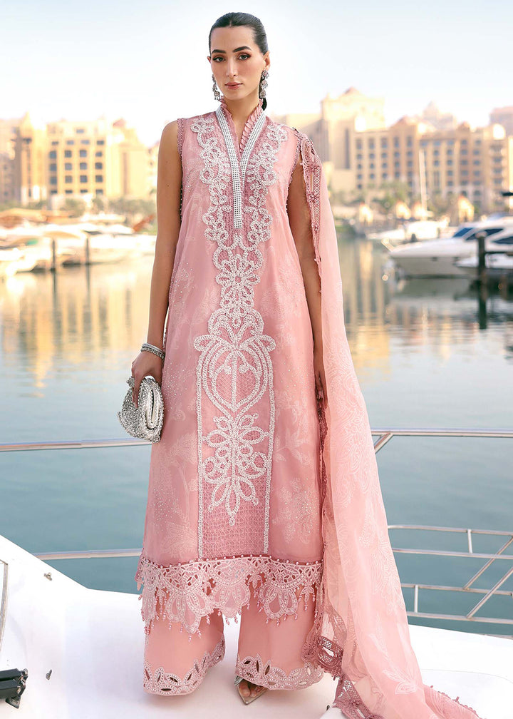 Buy Now Premium Luxury Lawn '26 by Maria B | D-2604B Online in US, UK, Canada, France, Italy, Germany, Greece, Sweden, UAE, Africa & Worldwide at Empress.