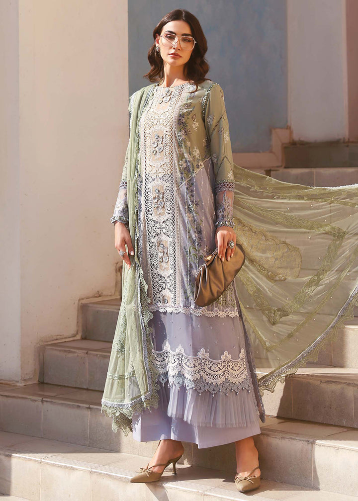 Buy Now Premium Luxury Lawn '26 by Maria B | D-2606B Online in US, UK, Canada, France, Italy, Germany, Greece, Sweden, UAE, Africa & Worldwide at Empress.