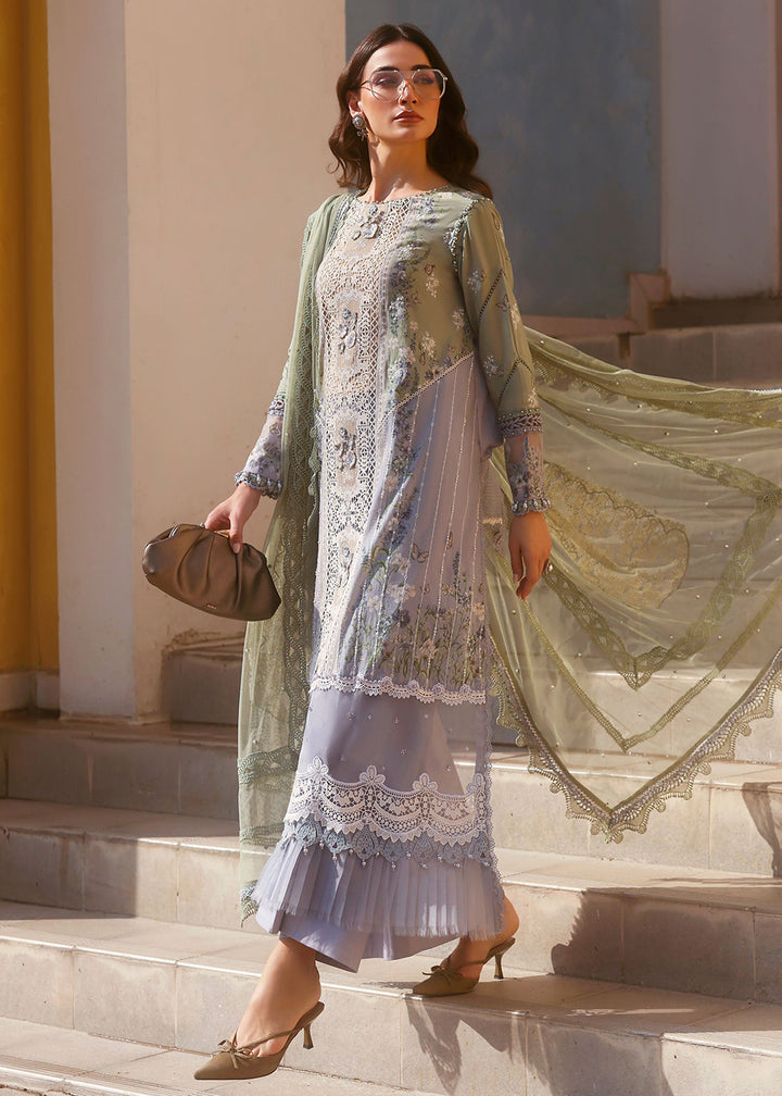 Buy Now Premium Luxury Lawn '26 by Maria B | D-2606B Online in US, UK, Canada, France, Italy, Germany, Greece, Sweden, UAE, Africa & Worldwide at Empress.