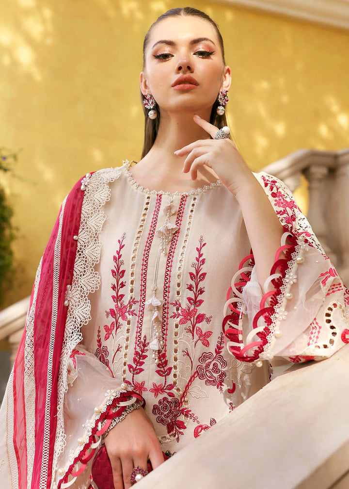 Buy Now Premium Luxury Lawn '26 by Maria B | D-2609A Online in US, UK, Canada, France, Italy, Germany, Greece, Sweden, UAE, Africa & Worldwide at Empress.