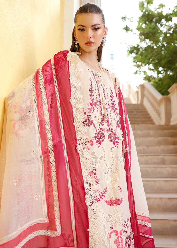 Buy Now Premium Luxury Lawn '26 by Maria B | D-2609A Online in US, UK, Canada, France, Italy, Germany, Greece, Sweden, UAE, Africa & Worldwide at Empress.