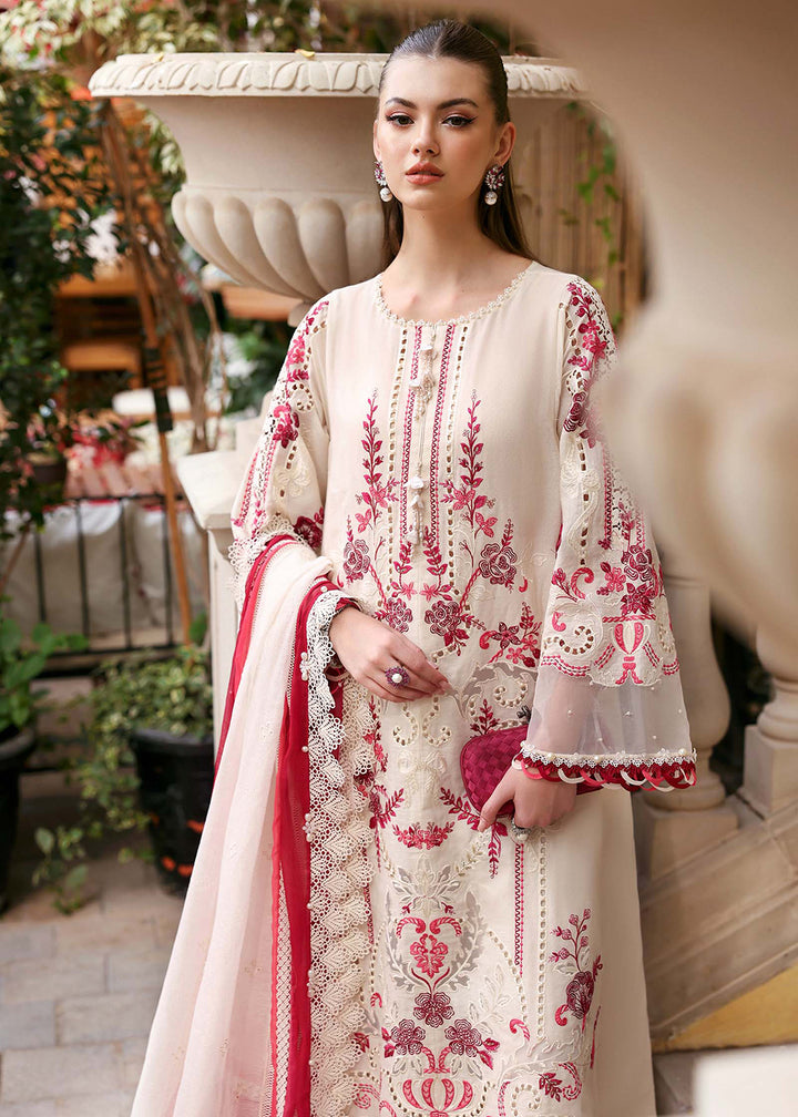 Buy Now Premium Luxury Lawn '26 by Maria B | D-2609A Online in US, UK, Canada, France, Italy, Germany, Greece, Sweden, UAE, Africa & Worldwide at Empress.