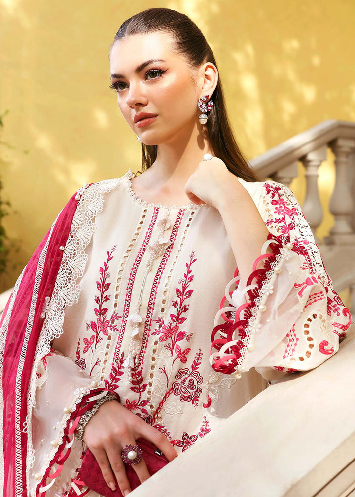 Buy Now Premium Luxury Lawn '26 by Maria B | D-2609A Online in US, UK, Canada, France, Italy, Germany, Greece, Sweden, UAE, Africa & Worldwide at Empress.
