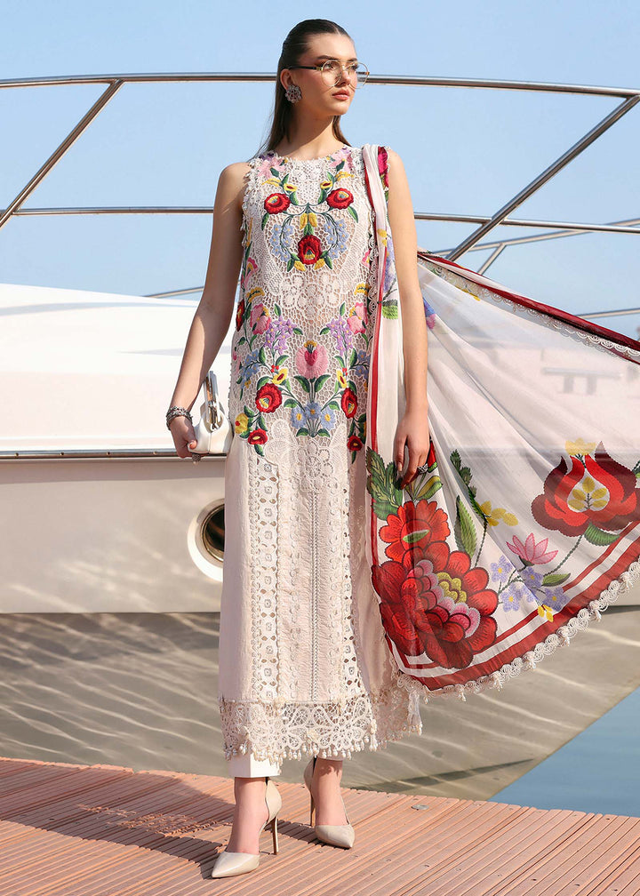 Buy Now Premium Luxury Lawn '26 by Maria B | D-2610A Online in US, UK, Canada, France, Italy, Germany, Greece, Sweden, UAE, Africa & Worldwide at Empress.