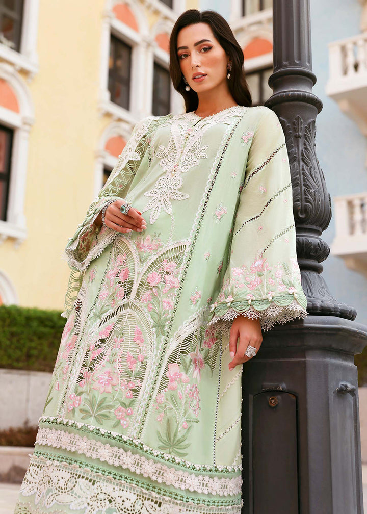 Buy Now Premium Luxury Lawn '26 by Maria B | D-2611A Online in US, UK, Canada, France, Italy, Germany, Greece, Sweden, UAE, Africa & Worldwide at Empress.