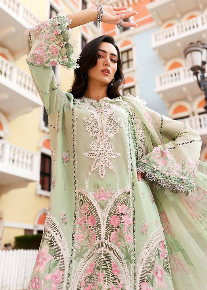 Buy Now Premium Luxury Lawn '26 by Maria B | D-2611A Online in US, UK, Canada, France, Italy, Germany, Greece, Sweden, UAE, Africa & Worldwide at Empress.