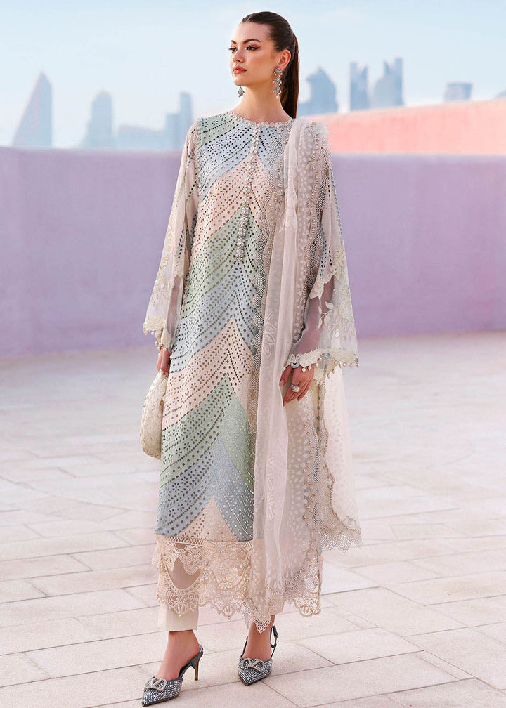 Buy Now Premium Luxury Lawn '26 by Maria B | D-2612A Online in US, UK, Canada, France, Italy, Germany, Greece, Sweden, UAE, Africa & Worldwide at Empress.