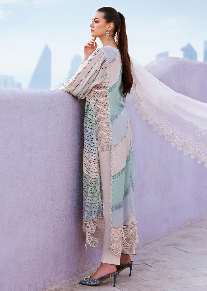 Buy Now Premium Luxury Lawn '26 by Maria B | D-2612A Online in US, UK, Canada, France, Italy, Germany, Greece, Sweden, UAE, Africa & Worldwide at Empress.