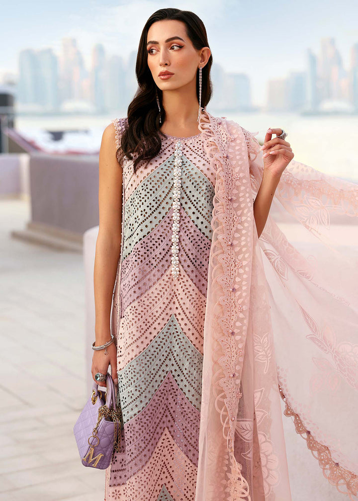 Buy Now Premium Luxury Lawn '26 by Maria B | D-2612B Online in US, UK, Canada, France, Italy, Germany, Greece, Sweden, UAE, Africa & Worldwide at Empress.