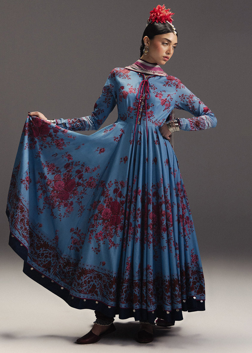 Buy Now Anarkali Lawn '26 by Zara ShahJahan | Falak Ara-D2 Online in US, UK, Canada, France, Greece, Germany, Ireland, Sweden, Singapore & Worldwide at Empress.