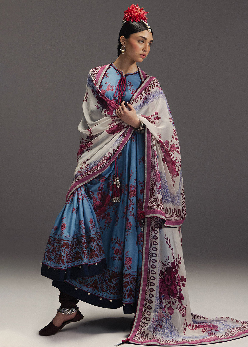 Buy Now Anarkali Lawn '26 by Zara ShahJahan | Falak Ara-D2 Online in US, UK, Canada, France, Greece, Germany, Ireland, Sweden, Singapore & Worldwide at Empress.