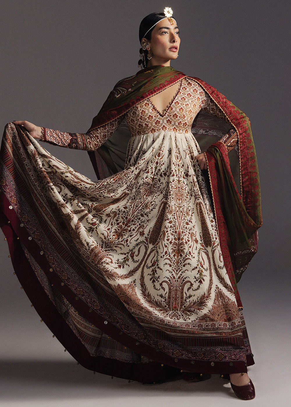 Buy Now Anarkali Lawn '26 by Zara ShahJahan | Shahkar-D3 Online in US, UK, Canada, France, Greece, Germany, Ireland, Sweden, Singapore & Worldwide at Empress.