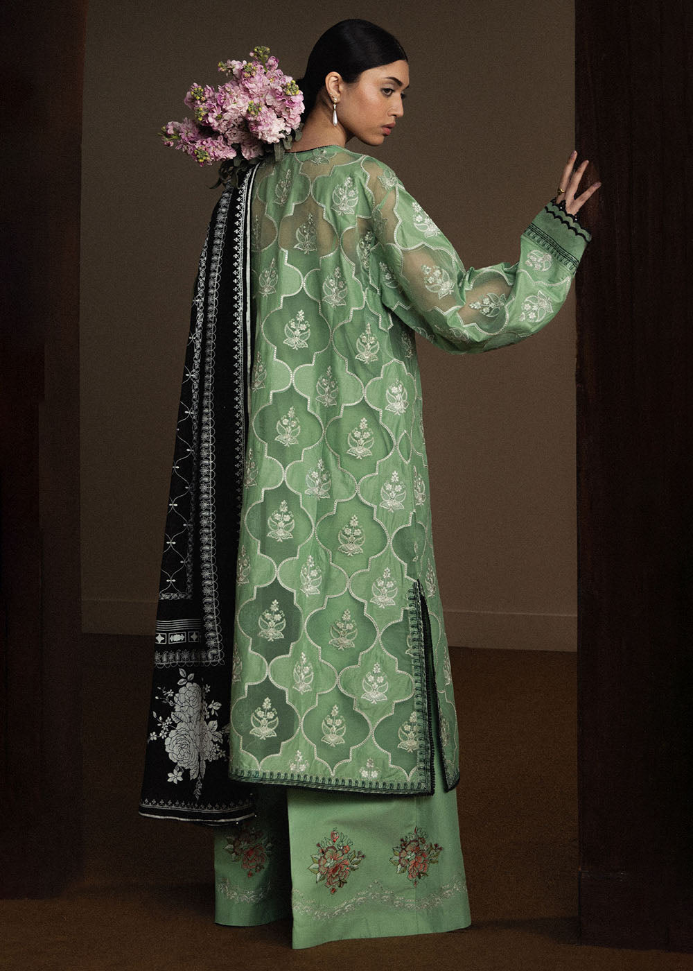 Buy Now Satori Luxury Lawn '26 by Zara Shahjahan | Midoriya-D6 Online in US, UK, Canada, France, Italy, Germany, Greece, Sweden, Africa & Worldwide at Empress.