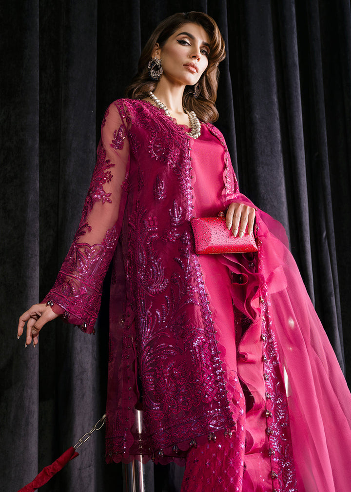 Buy Now Magenta Pink Suit - Afrozeh Luxury Starlet Collection '23 - Periwinkle Online in USA, UK, Canada & Worldwide at Empress Clothing. 