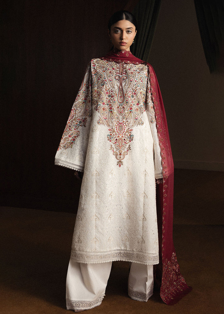 Buy Now Satori Luxury Lawn '26 by Zara Shahjahan | Hikari-D7 Online in US, UK, Canada, France, Italy, Germany, Greece, Sweden, Africa & Worldwide at Empress.