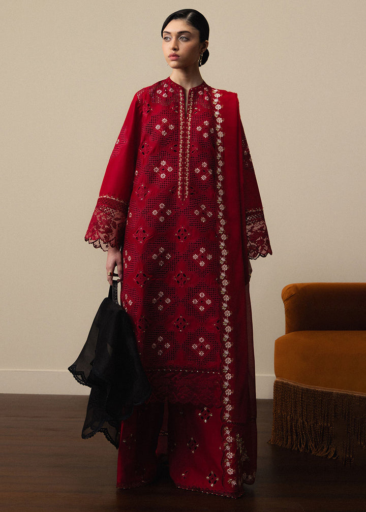 Buy Now Satori Luxury Lawn '26 by Zara Shahjahan | Akari-D8 Online in US, UK, Canada, France, Italy, Germany, Greece, Sweden, Africa,UAE & Worldwide at Empress.