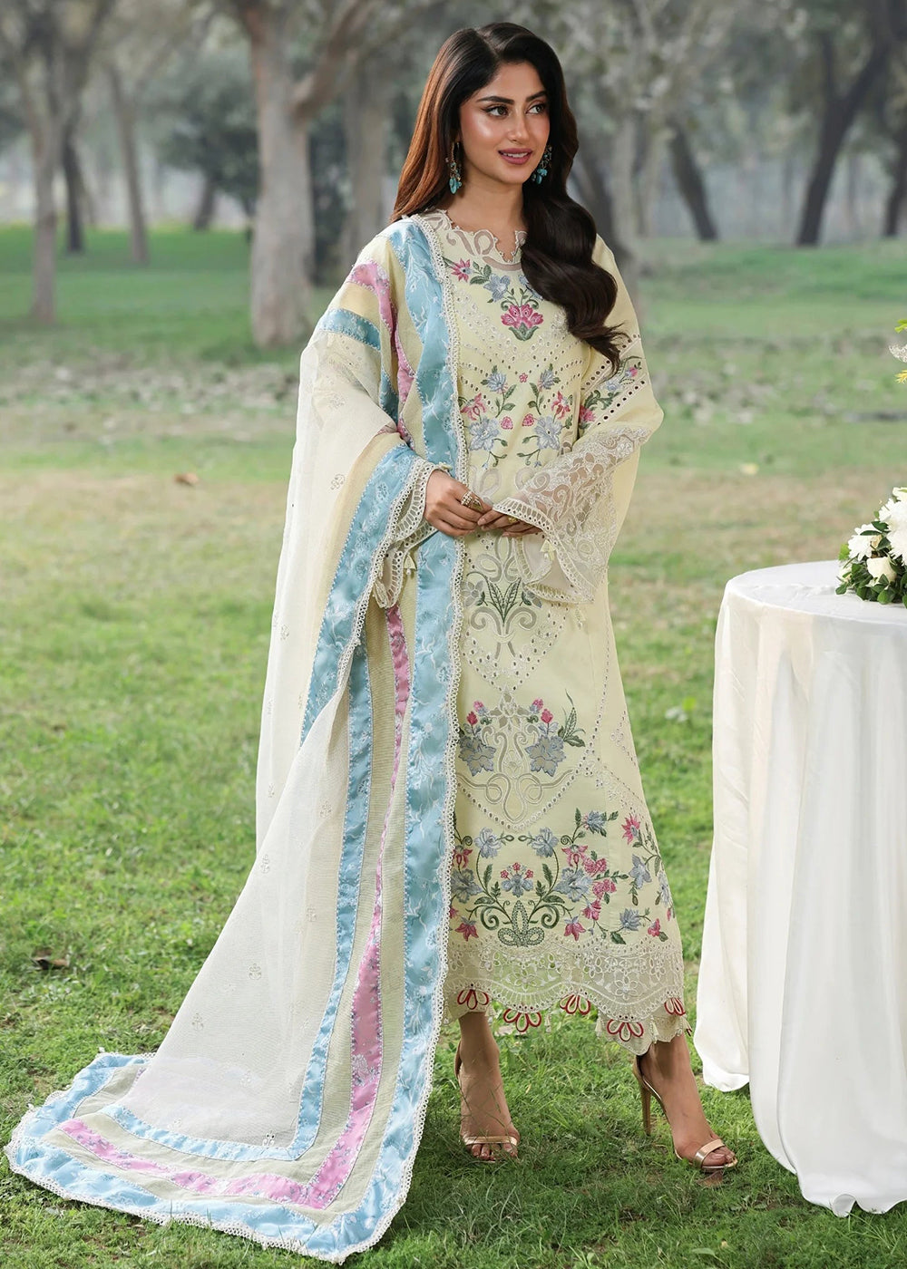 Buy Now Tales of Petals Luxury Lawn '26 by Sardinia | DAISY DREAM Online in US, UK, Canada, France, Greece, Germany, Ireland, Sweden & Worldwide at Empress.