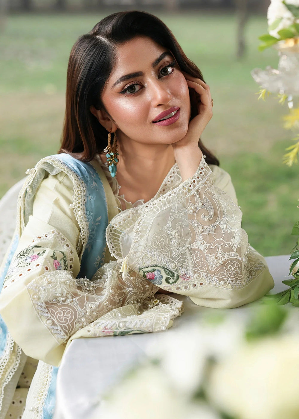 Buy Now Tales of Petals Luxury Lawn '26 by Sardinia | DAISY DREAM Online in US, UK, Canada, France, Greece, Germany, Ireland, Sweden & Worldwide at Empress.