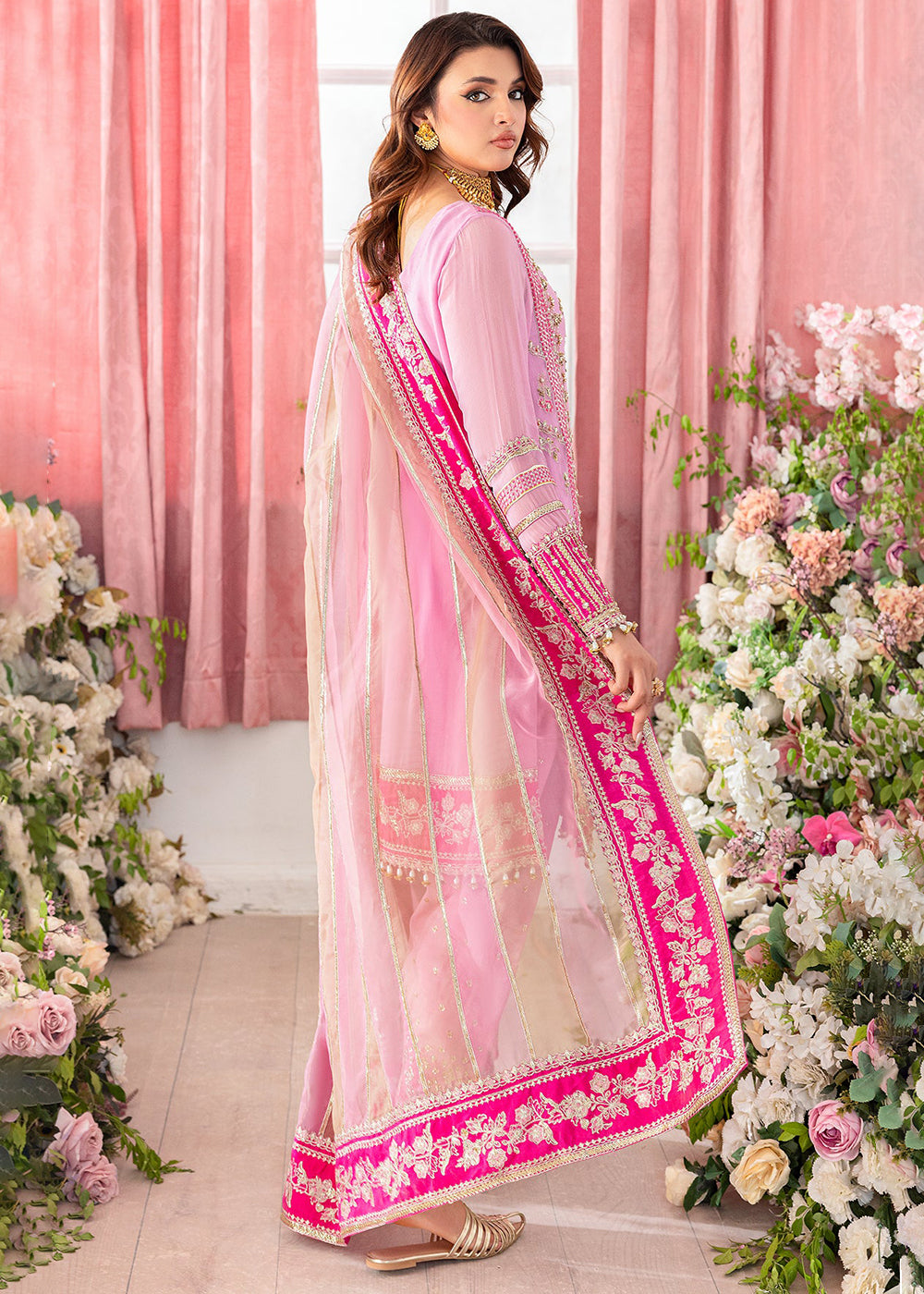 Buy Now Diamond Dust Premium Luxury Chiffon '25 by Charizma | DD5-01 Online in USA, UK, Canada, Germany, Italy, Austria, France & Worldwide at Empress Clothing.