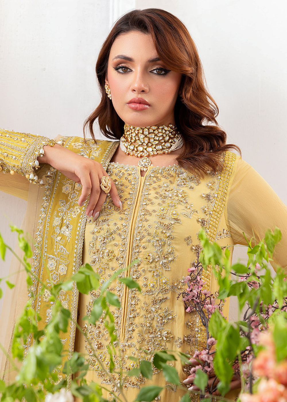 Buy Now Diamond Dust Premium Luxury Chiffon '25 by Charizma | DD5-02 Online in USA, UK, Canada, Germany, Italy, Austria, France & Worldwide at Empress Clothing.