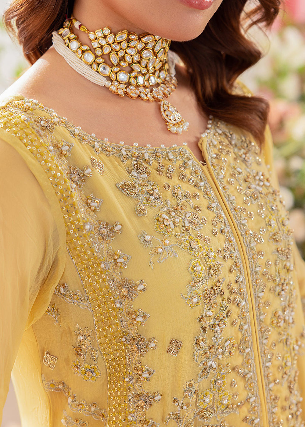 Buy Now Diamond Dust Premium Luxury Chiffon '25 by Charizma | DD5-02 Online in USA, UK, Canada, Germany, Italy, Austria, France & Worldwide at Empress Clothing.