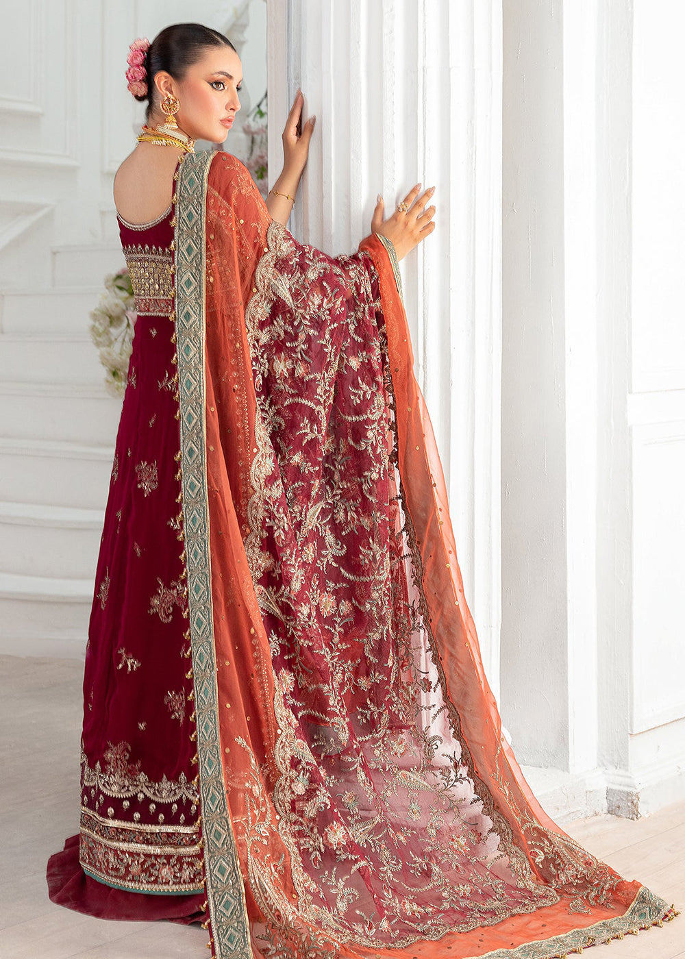 Buy Now Diamond Dust Premium Luxury Chiffon '25 by Charizma | DD5-03 Online in USA, UK, Canada, Germany, Italy, Austria, France & Worldwide at Empress Clothing.