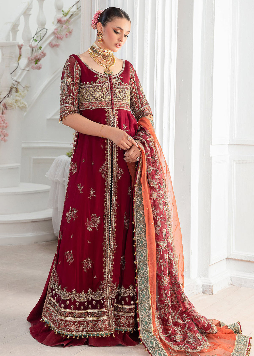 Buy Now Diamond Dust Premium Luxury Chiffon '25 by Charizma | DD5-03 Online in USA, UK, Canada, Germany, Italy, Austria, France & Worldwide at Empress Clothing.