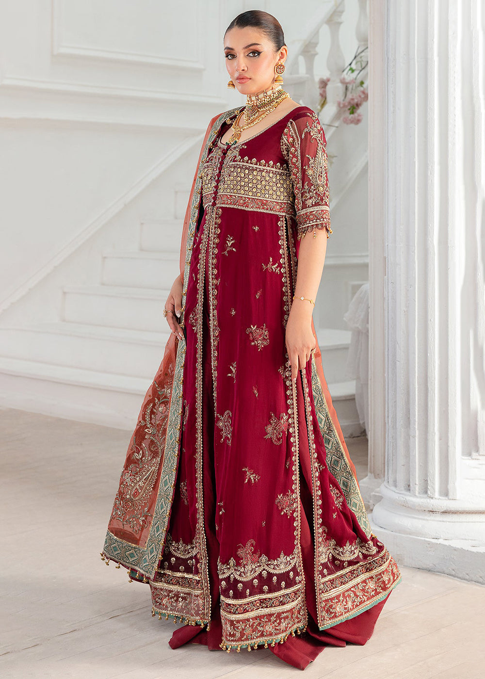 Buy Now Diamond Dust Premium Luxury Chiffon '25 by Charizma | DD5-03 Online in USA, UK, Canada, Germany, Italy, Austria, France & Worldwide at Empress Clothing.