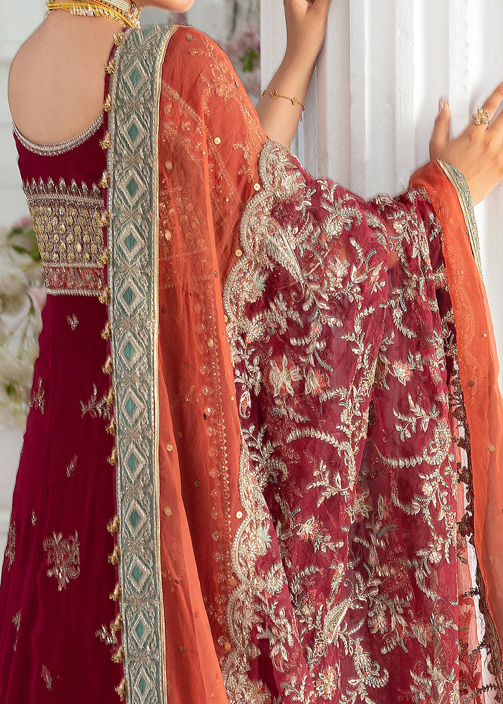 Buy Now Diamond Dust Premium Luxury Chiffon '25 by Charizma | DD5-03 Online in USA, UK, Canada, Germany, Italy, Austria, France & Worldwide at Empress Clothing.