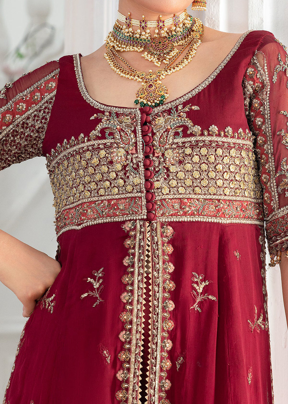 Buy Now Diamond Dust Premium Luxury Chiffon '25 by Charizma | DD5-03 Online in USA, UK, Canada, Germany, Italy, Austria, France & Worldwide at Empress Clothing.