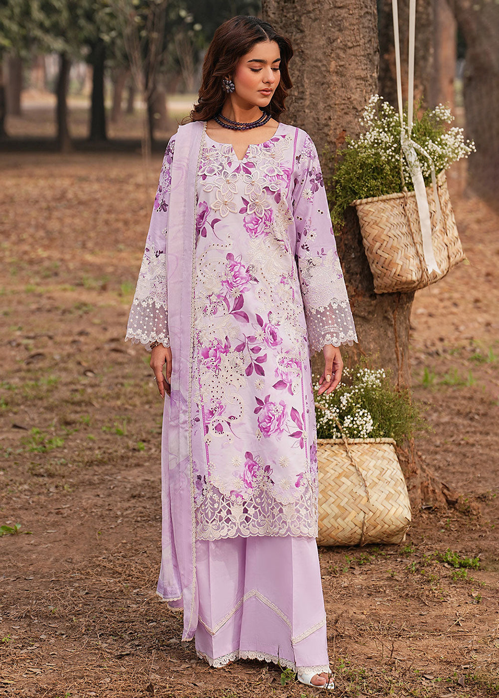 Buy Now Dhanak Embroidered Lawn &