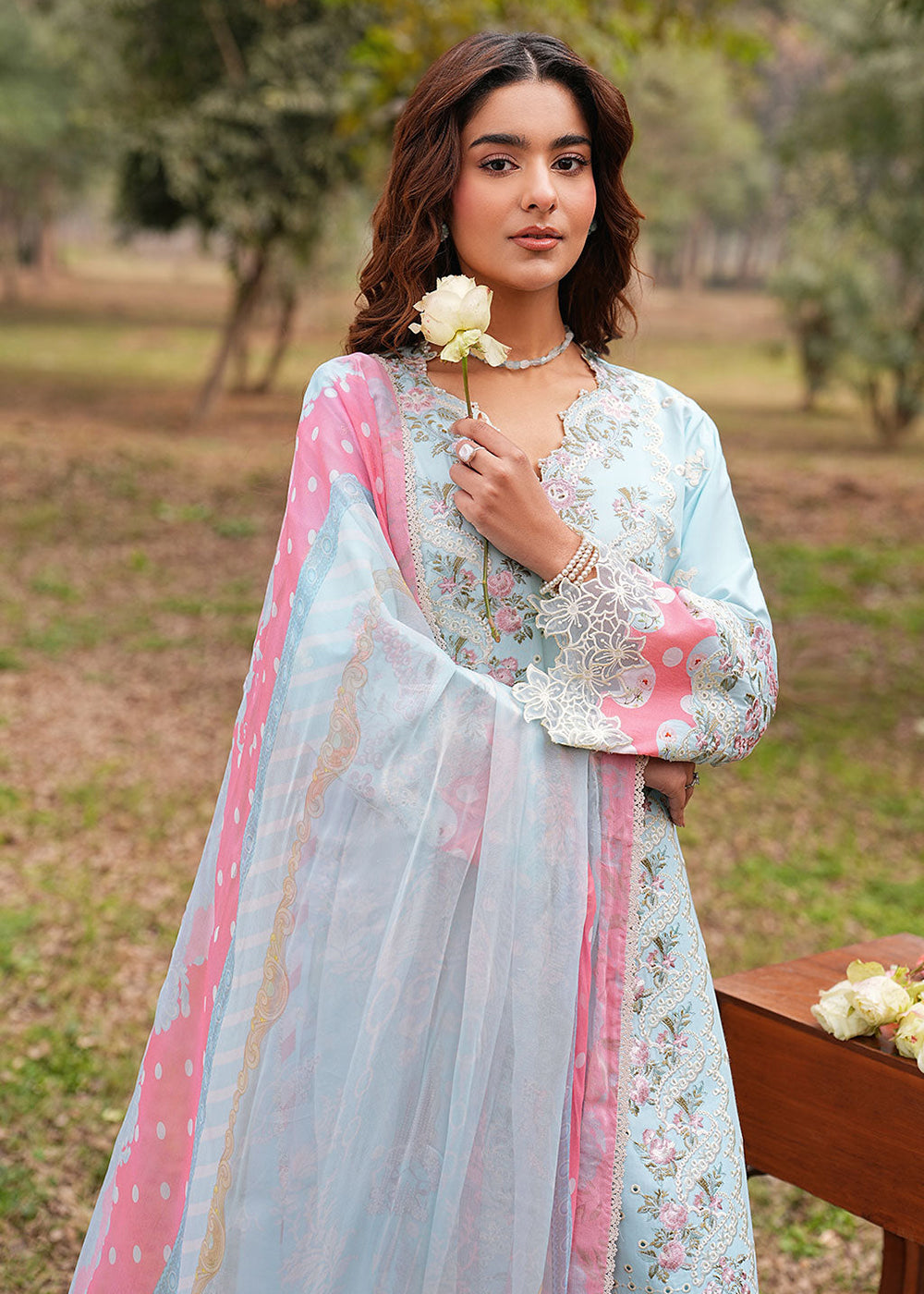 Buy Now Dhanak Embroidered Lawn &