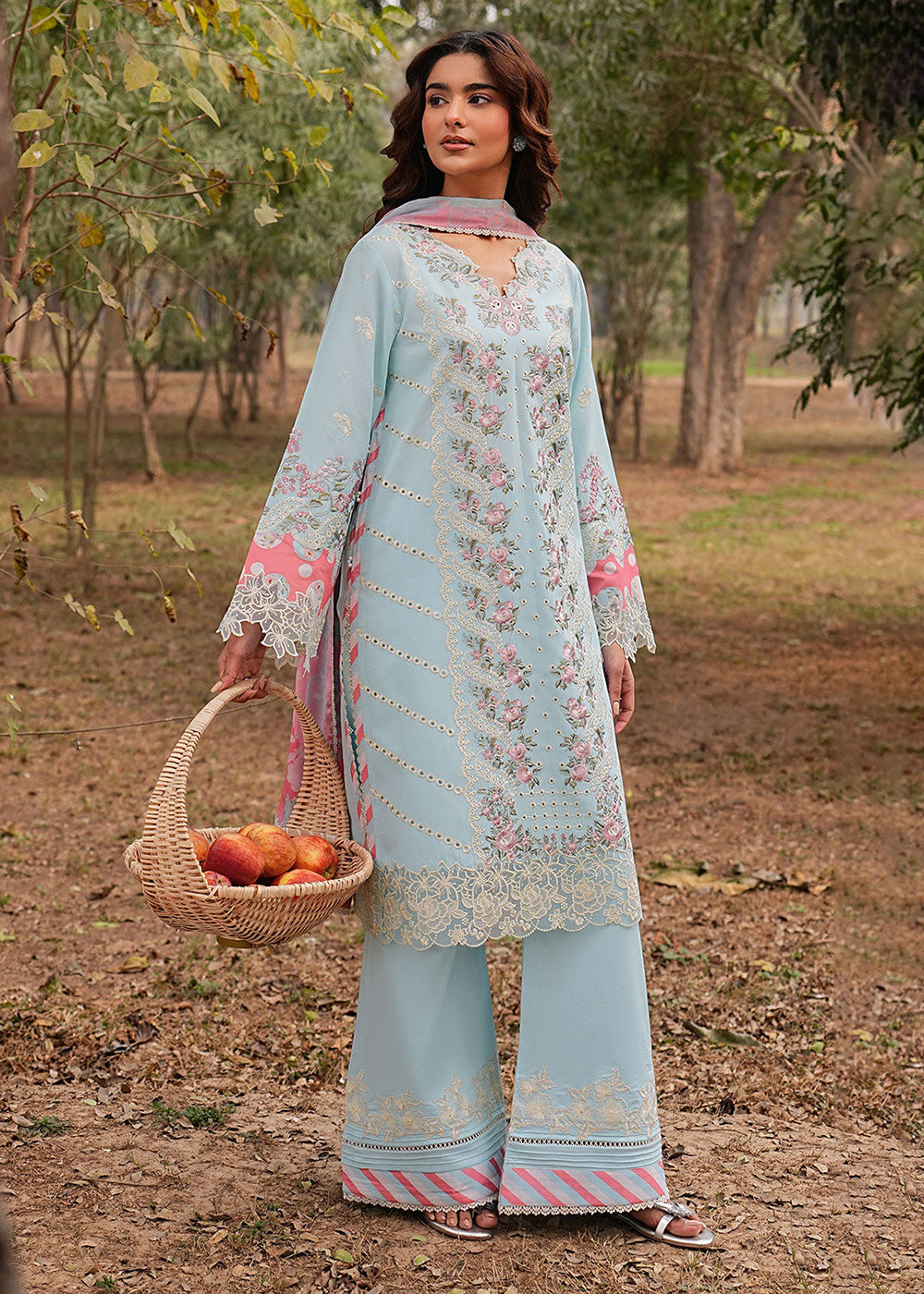 Buy Now Dhanak Embroidered Lawn &
