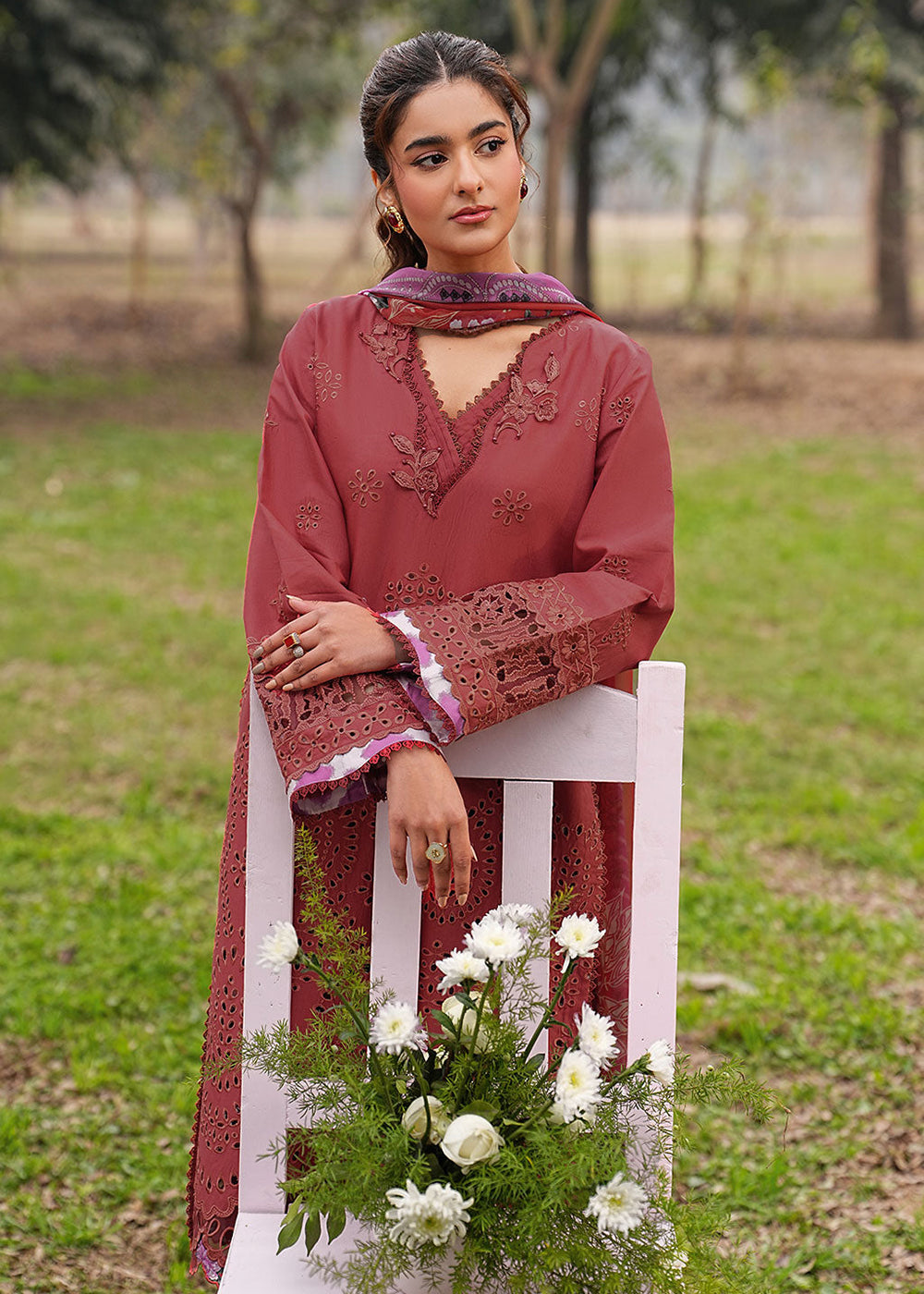 Buy Now Dhanak Embroidered Lawn &