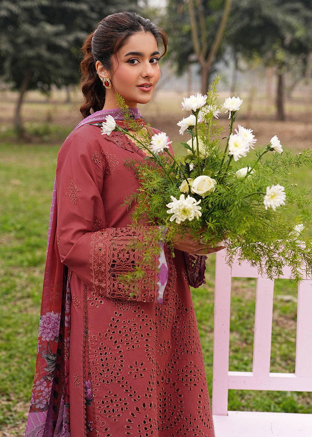 Buy Now Dhanak Embroidered Lawn &