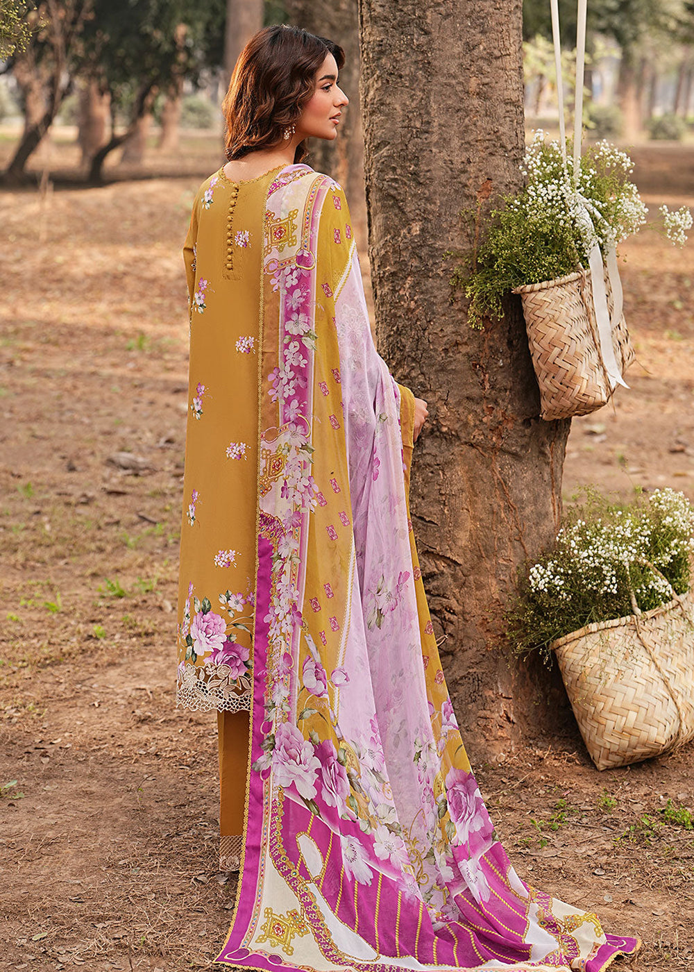 Buy Now Dhanak Embroidered Lawn &