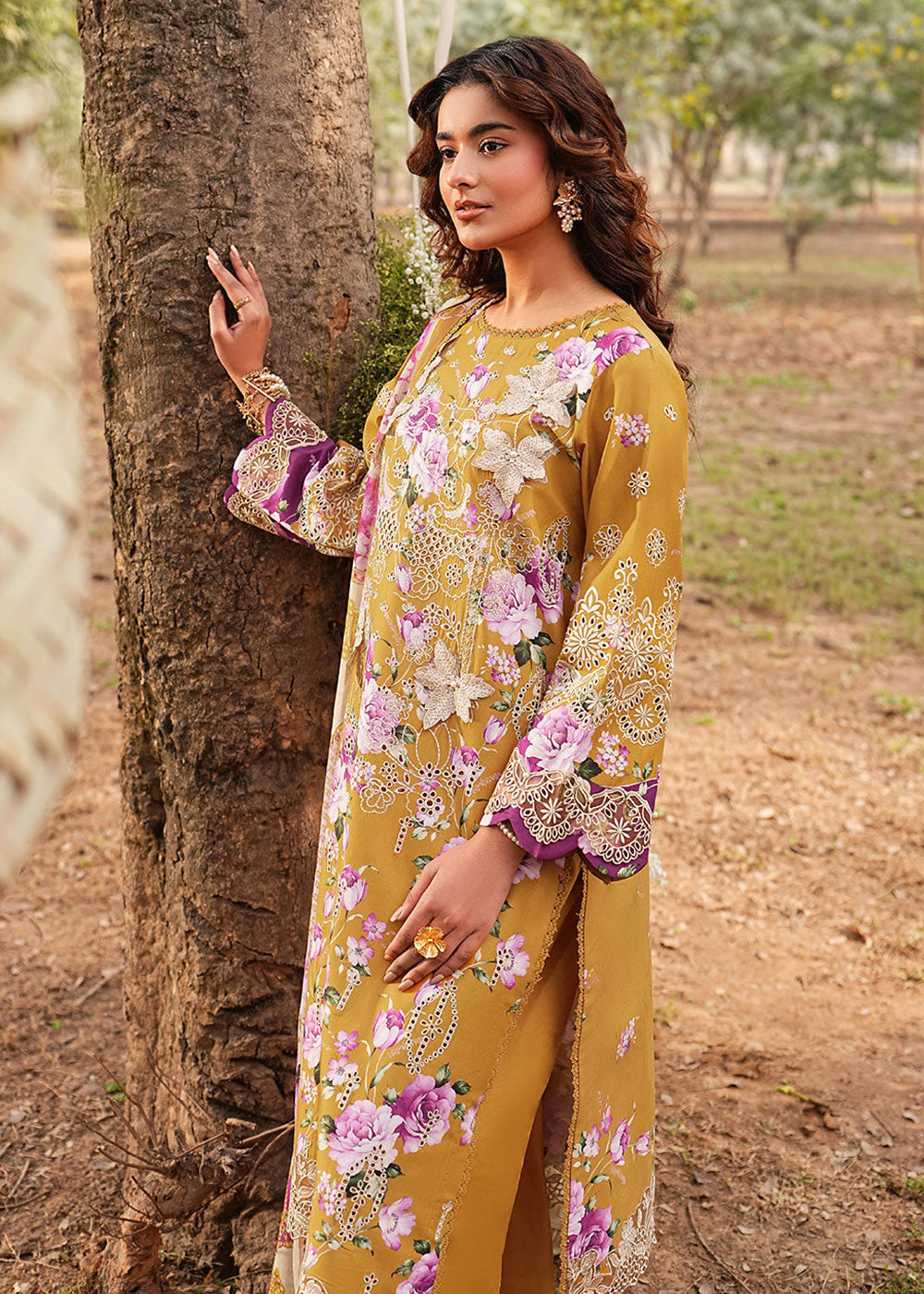 Buy Now Dhanak Embroidered Lawn &