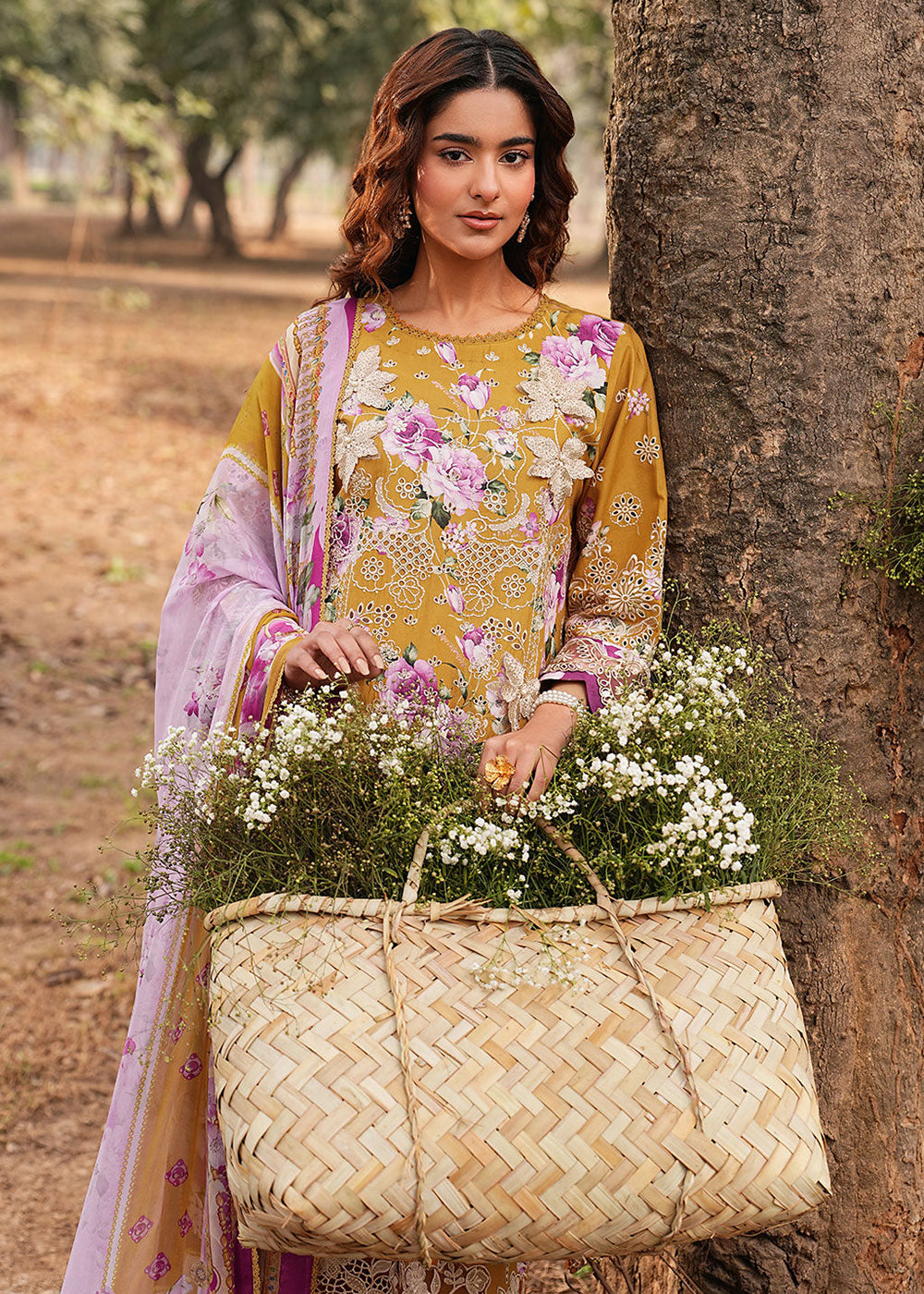 Buy Now Dhanak Embroidered Lawn &